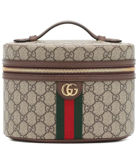 beauty case vintage gucci|Gucci ophidia vanity case.